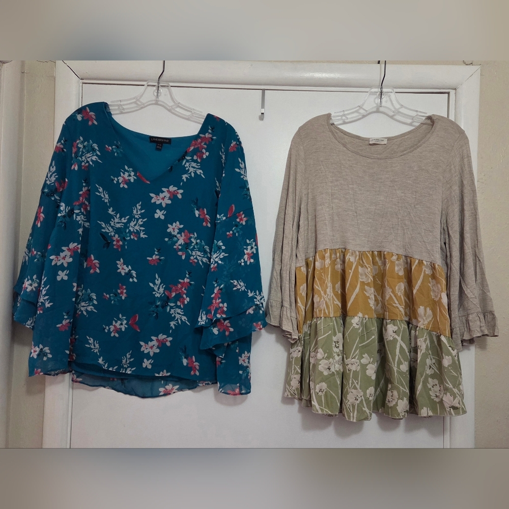 Women's Blouse Bundle 1X, 14/16 GUC